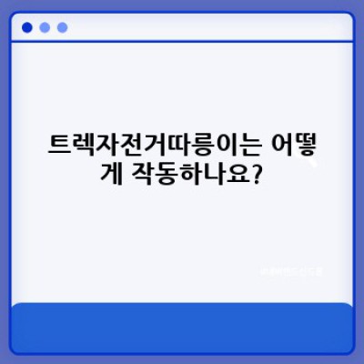 트렉자전거따릉이: 서울의 대표 공유 자전거, 그 모든 것