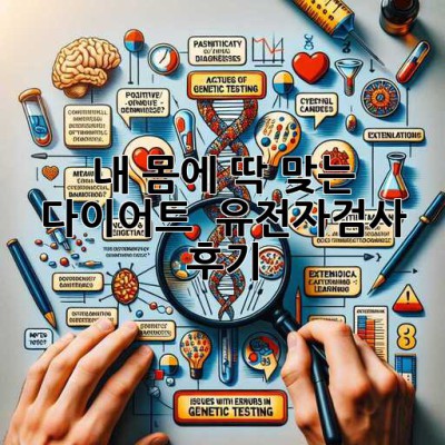 내 몸에 딱 맞는 다이어트? 🧬 유전자검사 후기!